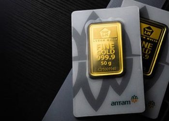 Naik atau Turun Harga 1 Gram Emas Antam Hari?