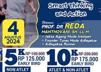 BERTUAHPOS CITY RUN 2024 Lombakan Lari 5K-10K, Total Hadiah Ratusan Juta