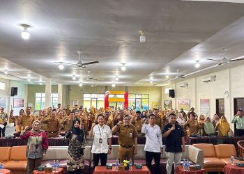 Ratusan ASN Tembilahan Ikuti Sosialisasi Dana Pensiun dari BRK Syariah