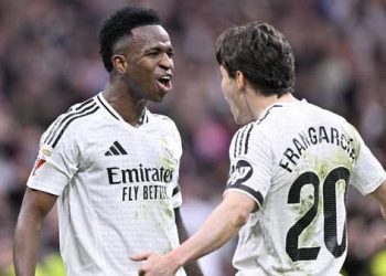 Real Madrid Menang 2-1 atas Rayo Vallecano, Tempel Ketat Barcelona di Puncak Klasemen