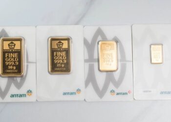 Harga Emas Antam di Pegadaian Hari Ini Turun, Cek Selengkapnya di Sini