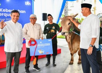 BTN Tebar Keberkahan Idul Adha dengan Sumbangkan 587 Hewan Kurban ke Masyarakat