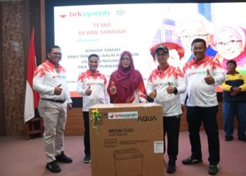 Semarak Ramah Tamah, ASN Purnabakti Karimun Raih Doorprize dari BRK Syariah