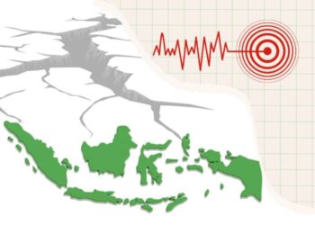 Peta Bahaya Gempa Catat 14 Zona Megathrust, Risiko Gempa Besar Meningkat, BMKG menegaskan istilah “Menunggu Waktu”